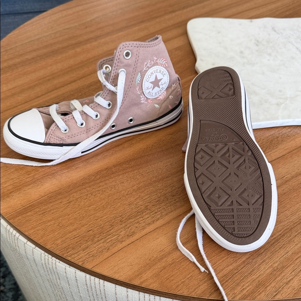 Converse Girl High-Top Sneakers - Picture 3 of 11